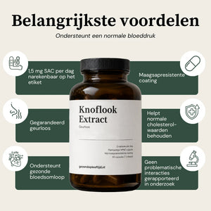 Gerijpt Knoflookextract-Supplement